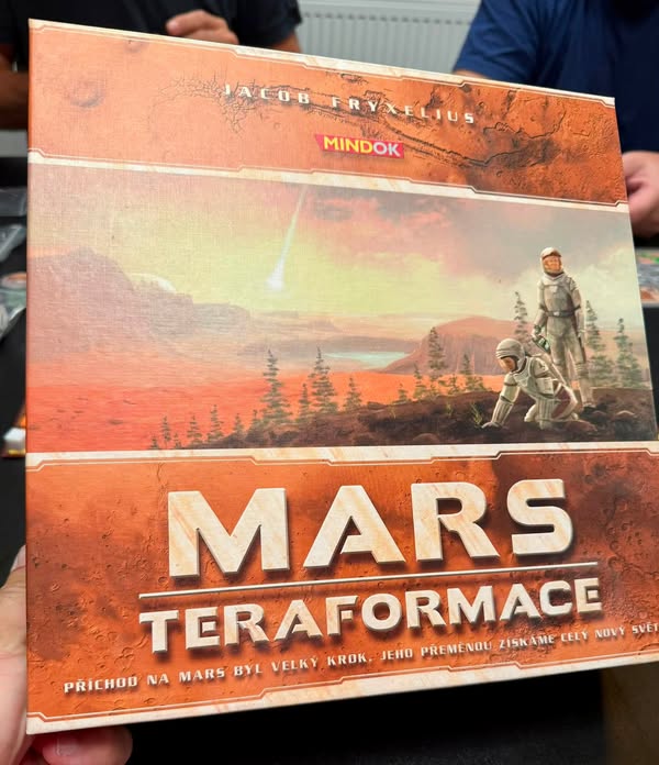 Klubový večer s deskovou hrou Mars: Teraformace